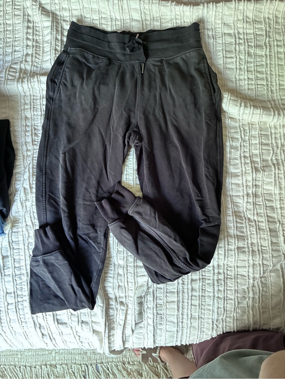 Women’s Athleta Black Jogger Pants - Drawstring Waist